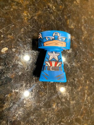 VS Rip-Spin Warrior DC Comics Marvel Captain America Figure *missing rip cord