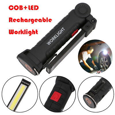 COB LED Wiederaufladbare Work Light Lampe Taschenlampe Inspect Faltbrenner-Hot