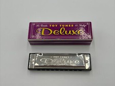 Ja-Ru, Toy Tunes 20 Reeds 10 Holes Deluxe Harmonica With Original Box
