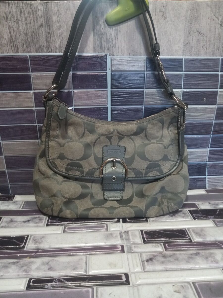 Coach Soho Hobo Gray Handbag Purse F19581 | eBay Coach Soho Hobo Gray Handbag Purse F19581 | eBay