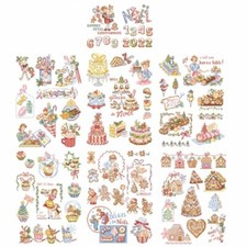 LBP tabella punto croce La grande histoire des Gourmandises de Noël