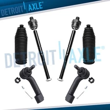 Front Inner Outer Tierod Ends Boots for Lincoln Navigator Ford Expedition F-150