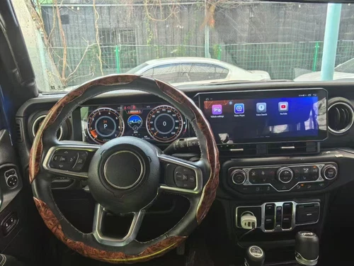 For Jeep Wrangler JL 18-2022 LCD Instrument Panel+Android Multimedia Navigation - Imagen 6 de 10