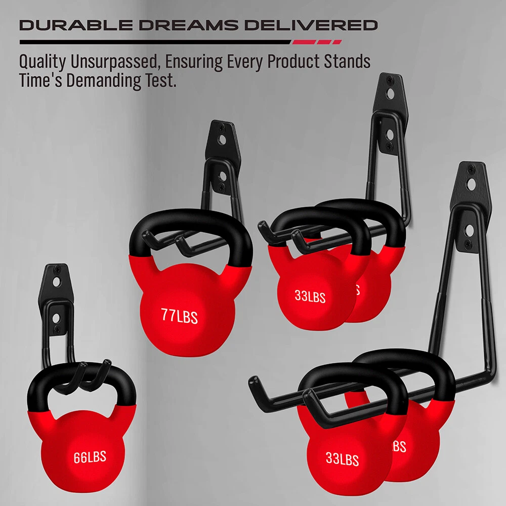 Garage Tool Storage Wall Hook Assortment Set Hanger Garden Tool Organizer Bike