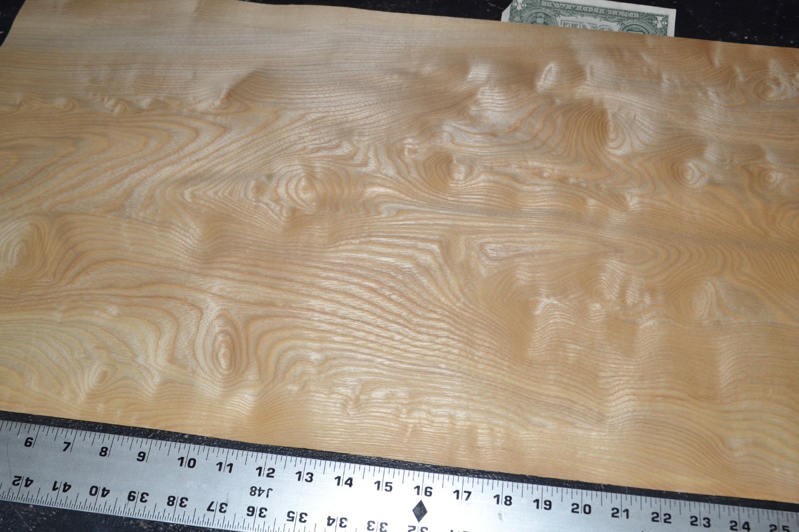 Japanese Sen Raw Wood Veneer Sheets  15 x 36 inches  1/42nd           35136-45