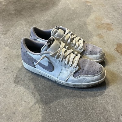 Nike Air Jordan 1 Low Men's Size 9.5 Atmosphere Gray, Sail CZ0790-101