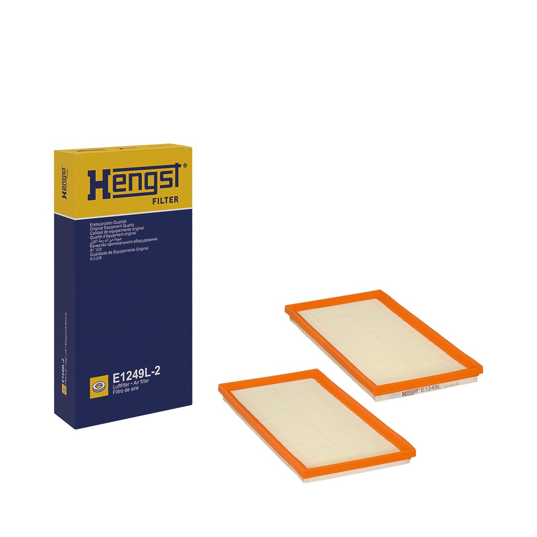 Filtro aria Cartuccia filtro E1249L-2 HENGST FILTER per MERCEDES-BENZ CLASSE C - Immagine 2