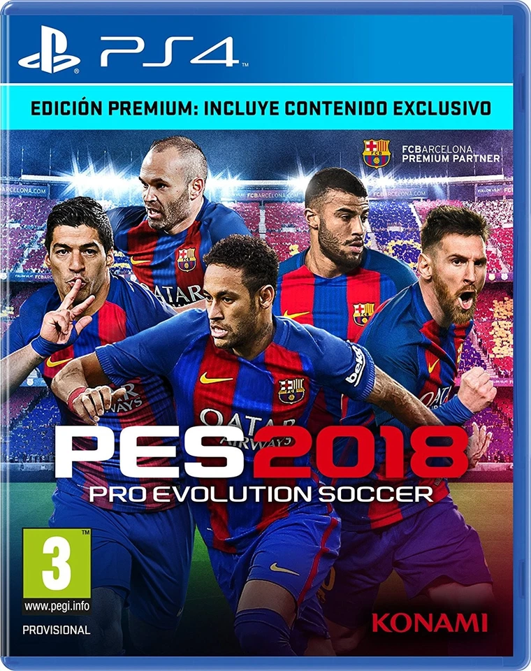PES 2018 Premium Edition PS4 (SP) [PO56787]