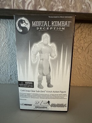 Mortal Kombat Deception Cold Snap Sub-Zero Figure Jazwares 2005 *NEW Open Box