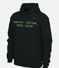 Nike x Grateful Dead Oregon Ducks Hoodie Black Men s Size Medium. IW5824-010