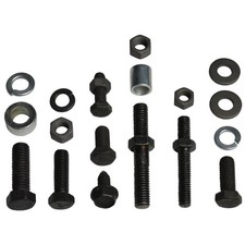 Power Steering Pump To Engine Mounting Hardware 1968-72 Oldsmobile Cutlass 19pc Power Steering Pump To Engine Mounting Hardware 1968-72 Oldsmobile Cutlass 19pc