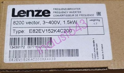 E82EV152K4C200 NEW LENZE E82EV152_4C200 Inverter 8200 Vector 1.5kW