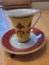 Rosenthal studio-linie, "Bokhara" Designers Guild, Tasse mit Untertasse, TOP