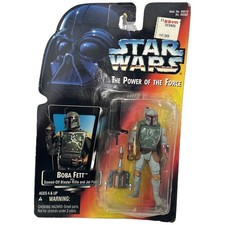 Star Wars Power Of The Force Boba Fett 3.75  Action Figure 1995 Hasbro Sealed