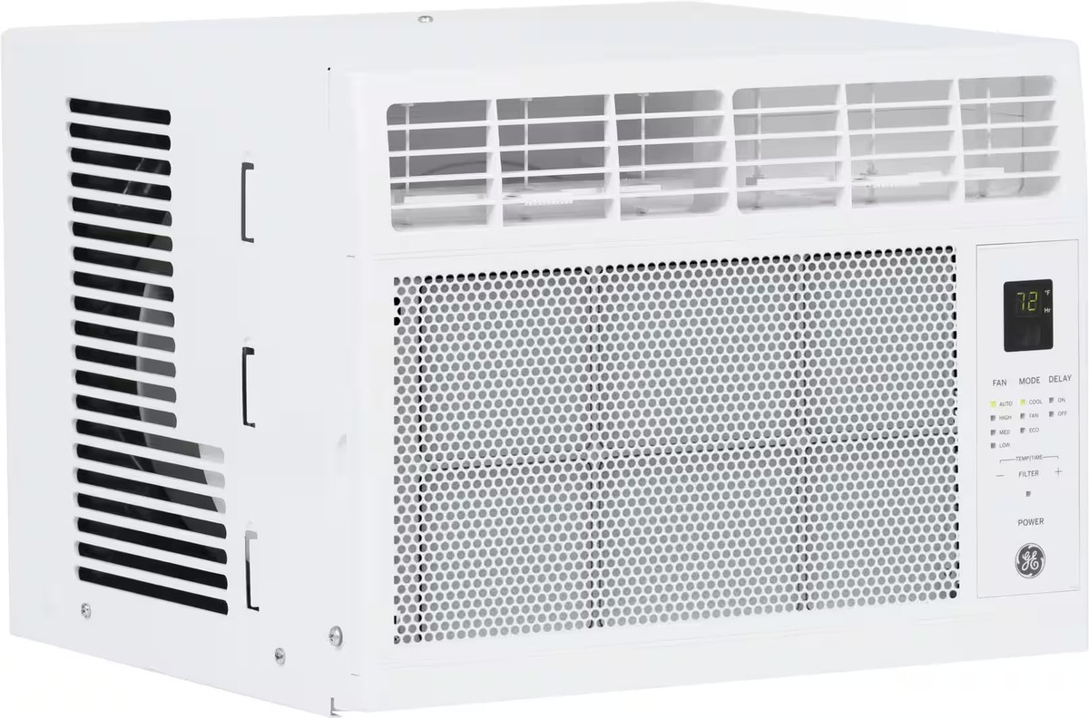 GE - 250 Sq. Ft. 6000 BTU Window Air Conditioner - White | eBay