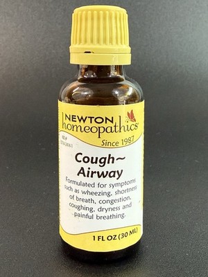 Newton Homeopathics Cough~Airway 1 FL OZ.