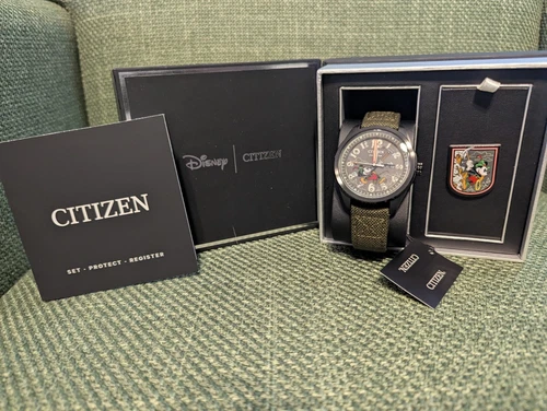 Disney Alpine Mickey Mouse Eco-Drive Watch AW0148-47W by Citizen
