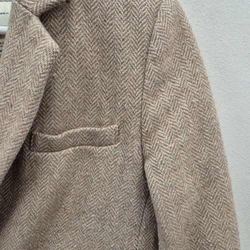 Joules Cheltenham Herringbon Tweed Country Chic Races Wool Coat Size Uk 10 - Picture 4 of 11