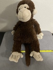 Jellycat Plush Toy Stuffed Animal Monkey Retired 15  