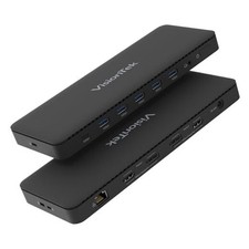 Universal Dual 4K Docking Station 100W Charging USB-A, USB-C VT4600DL