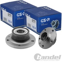 2X GSP RADLAGER-SATZ Hinten Beidseitig Passend FÜR Audi A3 Q3 TT Seat Alhambra