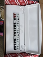 MK Sentry 16 Way Consumer Unit T2211R Dual RCD 100A New Other