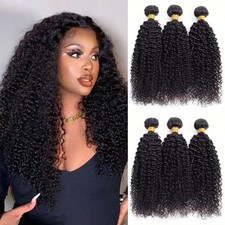 Human Hair Bundles 300g Brazilian Unprocessed Virgin Kinky Curly Hair Extensions