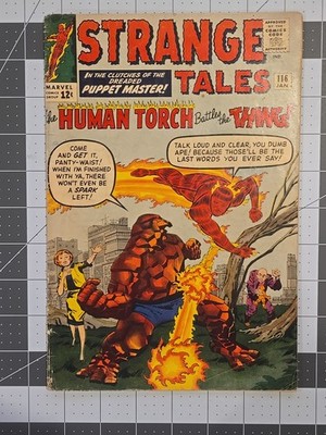 Strange Tales #116 Intro Book of Vishanti 2nd app Wong 2nd cam app of Nightmare