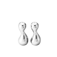 Georg Jensen - GewüRzmüHlen-Set Cobra - 2X Salz & Pfefferstreuer Aus Edelstahl