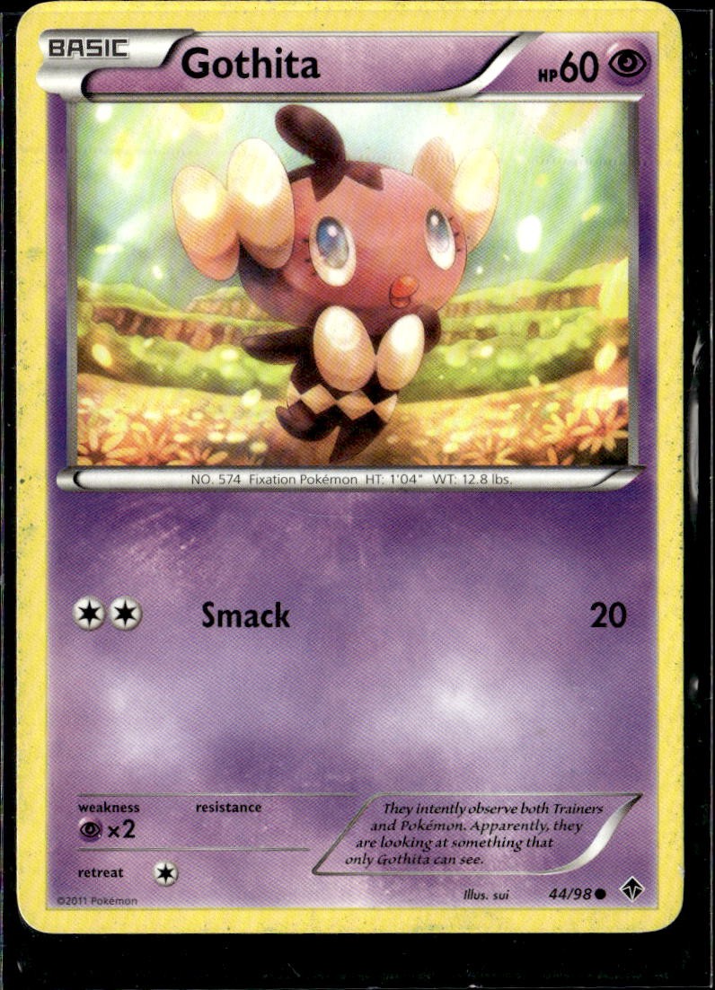 Pokemon Emerging Powers 44/98 Gothita Common Non Holo