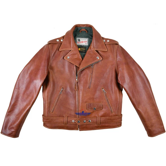 FiveStar Leather Men's 1950s Horsehide Bomber Retro Stylish Fashion Jacket