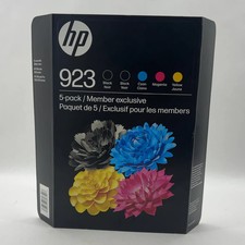 New HP 923 6C3Y8BN Black, Yellow, Cyan and Magenta Ink Cartridge