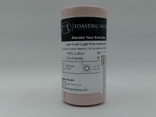 TOASTING WITH TARA Magenta Printed Linen Cocktail Napkins Party