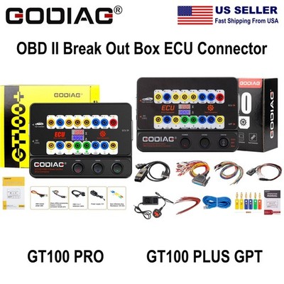 GODIAG GT100/GT100 Pro/GT100 PLUS GPT OBDII Breakout Box 16PIN Protocol Detector