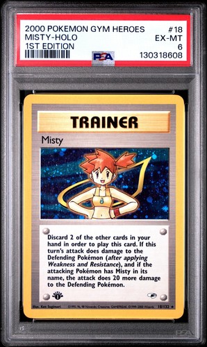 Misty (1st Edition) graded PSA 6 for sale on eBay