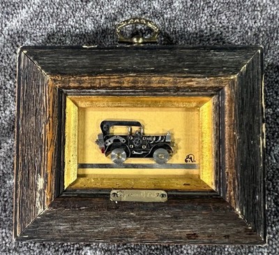 BACK DEPTH? Horology in Pictures Montage Plymouth 1930 In Wood Picture Frame 5x3