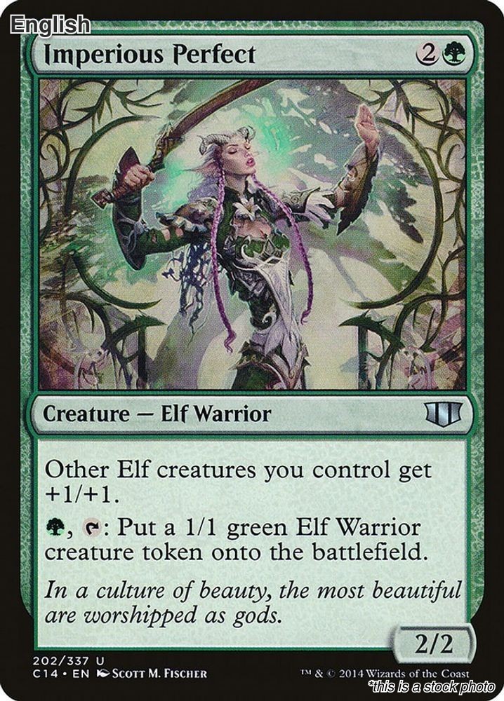 Magic Imperious Perfect 202 Uncommon Commander 2014 NM