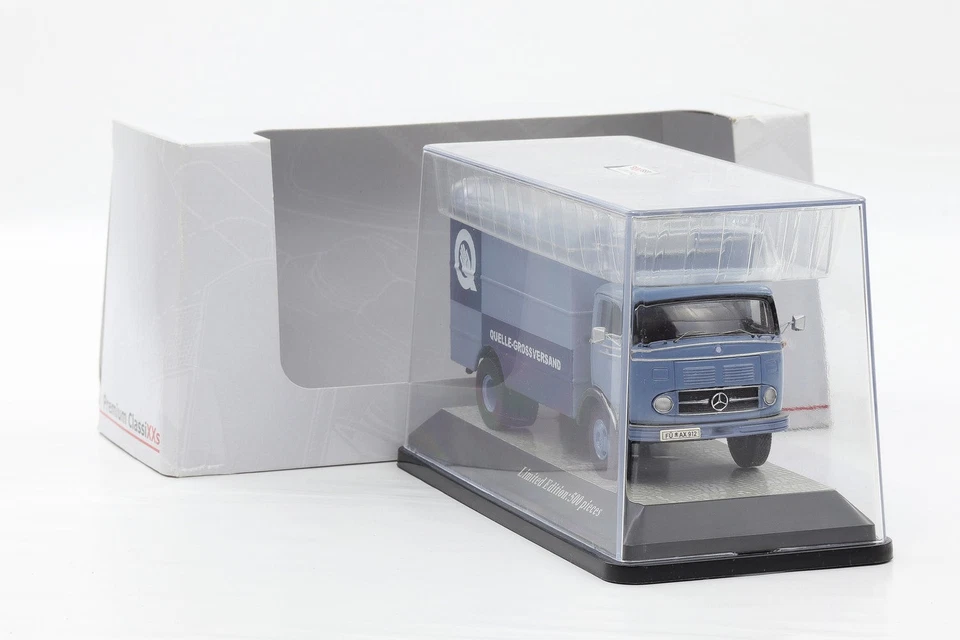 1:43 Premium Classixxs Mercedes-Benz LP911 Camion Fonte Grande Spedizione #12105 - Immagine 4 di 4