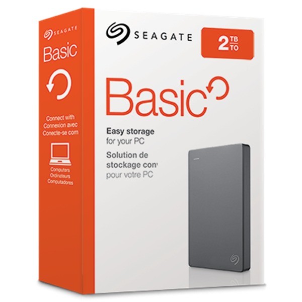 Hard Disk - Seagate Hdd Esterno 2tb Stjl2000400 Basic 2.5" Usb3.0