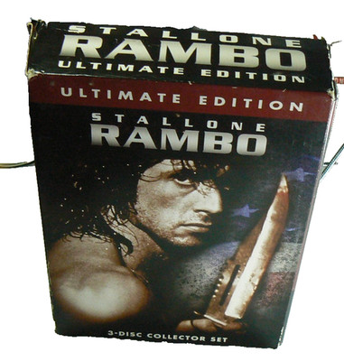 RAMBO Ultimate Edition Trilogy - 3-Disc Collector Set - Komplett