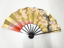 27349# JAPANESE KIMONO / MAI-OUGI (FOLDING FAN FOR DANCE)