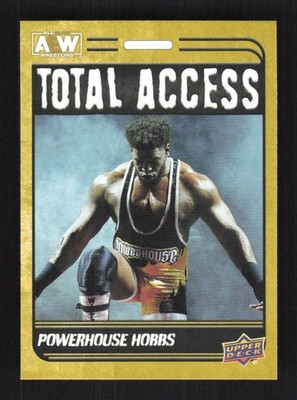 Powerhouse Hobbs 2023 Upper Deck AEW Total Access #TA-7