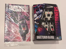 Transformers Generations Shattered Glass Megatron Voyager Class W Comic NSIB