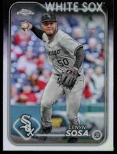 LENYN SOSA 2024 TOPPS CHROME UPDATE REFRACTORS CHICAGO WHITE SOX #USC33