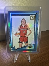 2025 Panini Donruss WNBA - Rated Rookie Lucy Olsen #97 Silver Holo Washington