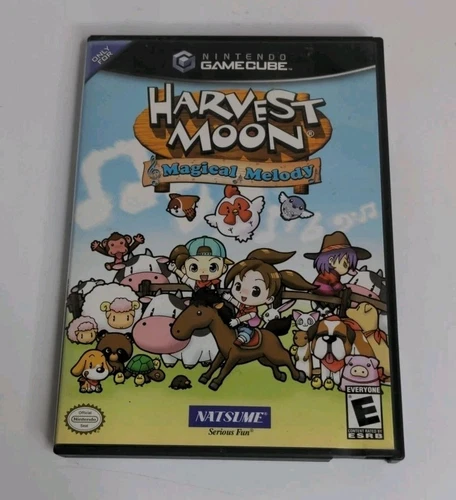 Harvest Moon Magical Melody Nintendo GameCube 2006 Complete CIB C3