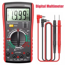Digital Multimeter Messgerät LCD Strommesser Strom AC DC Voltmeter …