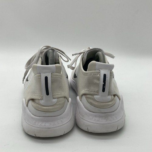 Scarpe da corsa sneakers uomo taglia 9,5 Nike Free RN 2018 942836-100 bianche - Foto 7 di 10
