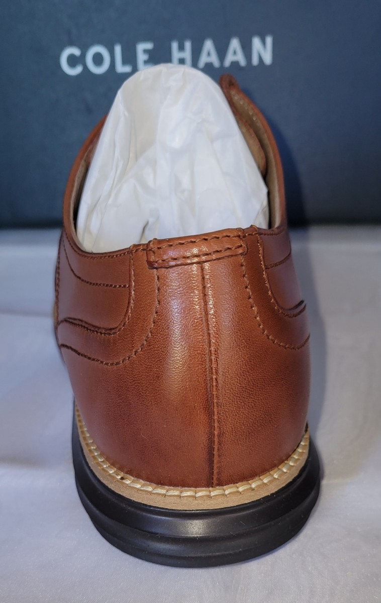 Cole Haan ØriginalGrand Wingtip Oxford - Woodbury Java, Size 10