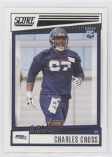 2022 Score Rookies Charles Cross #321 0f3j